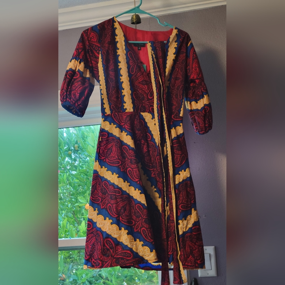 Ray Darten African Wrap Style Dress